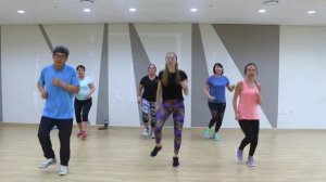 Аэробика. Разминка перед тренировкой.