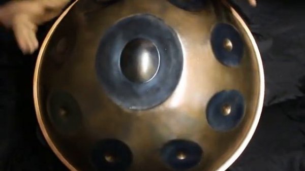 Космический 9-нотный Handpan STANDART - строй Celtic Minor (Ханг/Хэндпан) от мастера IMAGO