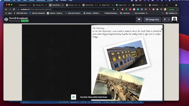 The Making of a Side Project! I'm making a digital journal using Illustrator, HTML, CSS and Turn.js смотреть онлайн