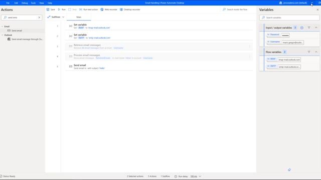 Automating email handling in Power Automate Desktop for Outlook and Webmail смотреть онлайн