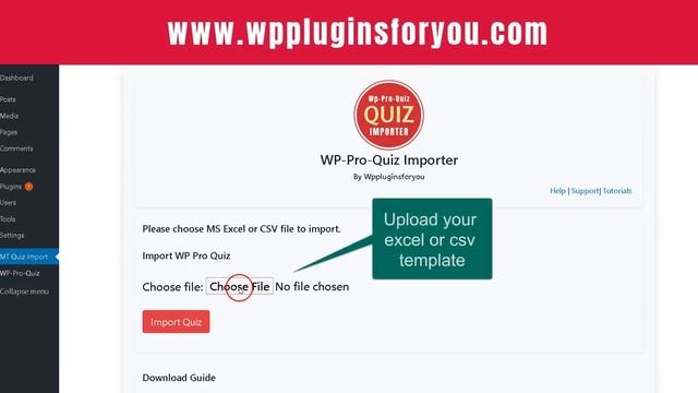 #WP-Pro-Quiz : How to import Hindi, Bengali or any language quizzes from ExcelSheet смотреть онлайн