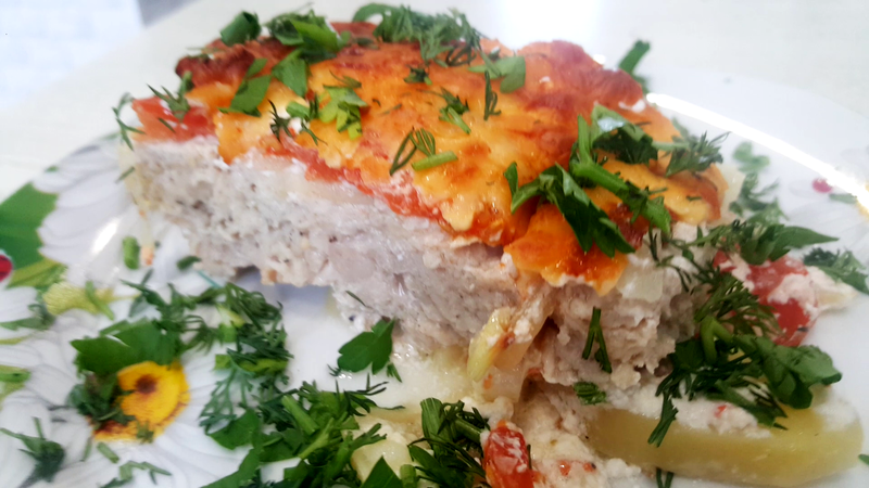 Теперь Картофель и фарш готовим только так | Запеканка под сырной шубой в духовке!