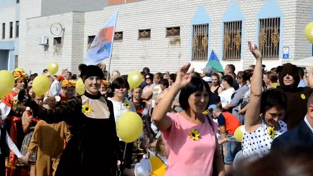 Юбилей Курского района 2018 (Торжественное шествие сельсоветов) смотреть онлайн