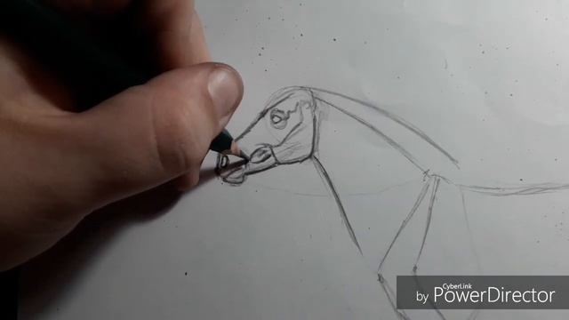 |~Рисую лошадь~|(1 часть)!!))) смотреть онлайн