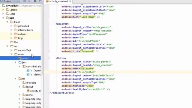 Android Where to place Assets folder in Android Studio смотреть онлайн