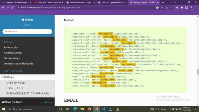JWT Authentication in Django Rest Framework | Register and Login in Django Rest. смотреть онлайн
