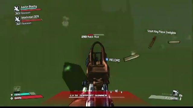 Borderlands: Co-op Lvl 31 Soldier,Rakk Hive Boss, Playthrough 1 смотреть онлайн