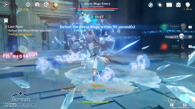 Genshin Impact Part 48 - Lost Book (Tempus Fugit 1 - Troublesome Work)