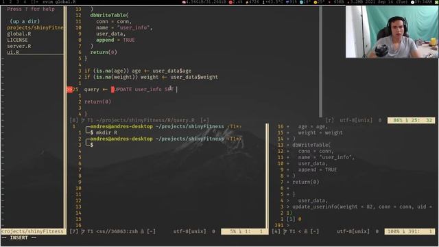 R Shiny Office Hours: Building a fitness tracker from scratch (Ep. 3) смотреть онлайн