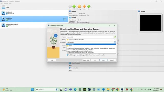 Installation of Windows 10 and Windows Server 2019 using Oracle VM смотреть онлайн
