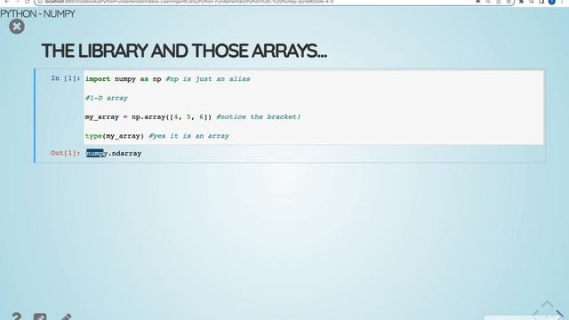 The Numpy Library in Python - Python Fundamentals for Beginners (Lesson 5) смотреть онлайн