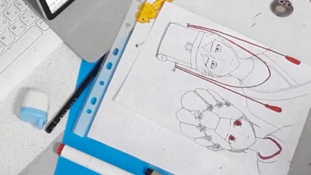 Аниме рисунок.Любовь под гипнозом.Описание.Необычный контент. смотреть онлайн