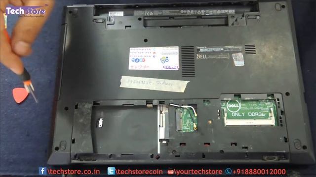 Dell Inspiron vostro 15 3000 3542 3543 3546 : How to disassemble base motherboard touchpad keyboar смотреть онлайн