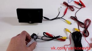 Камера заднего вида на Kia Ceed