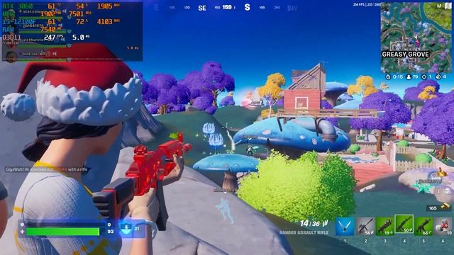 Fortnite Chapter 3 : RTX 3060 12GB + i3-12100F : 1080p Performance Mode смотреть онлайн