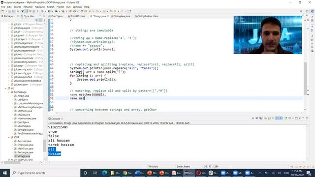 12 - Java programming - String class and StringBuilder смотреть онлайн