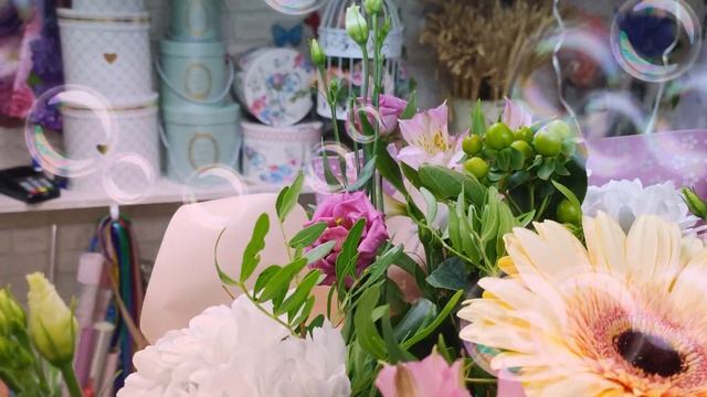 Букет для романтиков! #любовь#романтика#цветы# смотреть онлайн