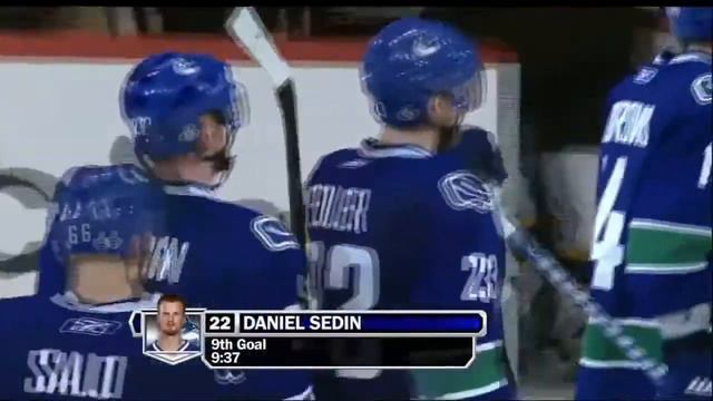Daniel Sedin 2-2 Goal - Canucks Vs Bruins - R4G2 2011 Playoffs - 06.04.11 - HD смотреть онлайн