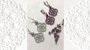 Серьги, плетём вместе!