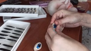 ГЛАЗКИ ДЛЯ КУКОЛ. От А до Я. Весь процесс от начала до конца. МК глазки для кукол.