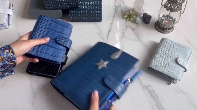 • Обзор органайзера "INDIGO" Filofax Pocket Croc Planner • смотреть онлайн