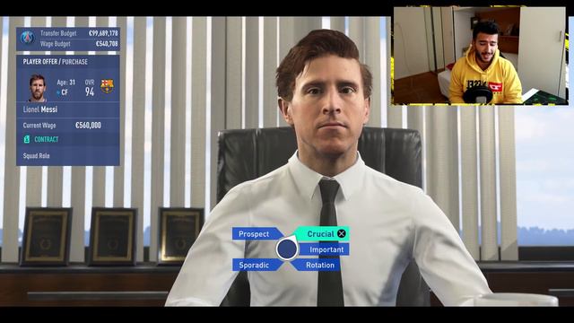 SIGNING RONALDO AND MESSI IN FIFA 19 CAREER MODE TO PLAY WITH NEYMAR! смотреть онлайн