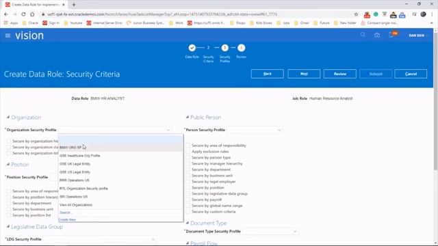 48. How to create a Data Role in Oracle HCM Cloud смотреть онлайн