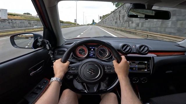 2022 Suzuki Swift Sport POV Test Drive | 0-100 | Hybrid 129 Hp