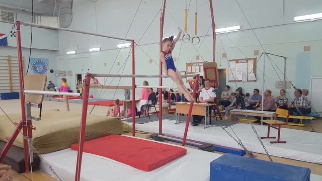 Открытое первенство ДД(ю)Т по спортивной гимнастике (21.05.2016 г.) - Павлович Полина смотреть онлайн