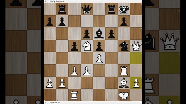 Mikhail Tal Vs Garry Kasparov 1978 | Wow !!! Tal Trapped Kasparov