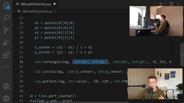 QR Code Detection in OpenCV смотреть онлайн