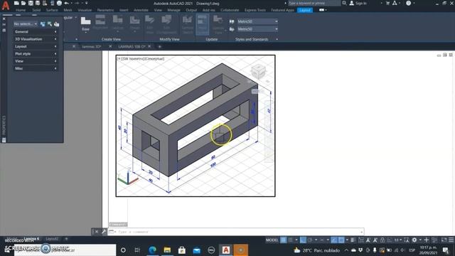 Como imprimir en AutoCAD 3D смотреть онлайн