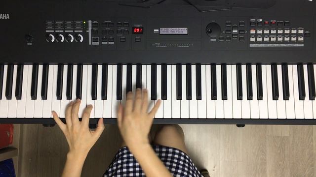 Eun's Piano - Beautiful (드라마 도깨비 OST - 크러쉬 CRUSH) Yamaha MX88 смотреть онлайн