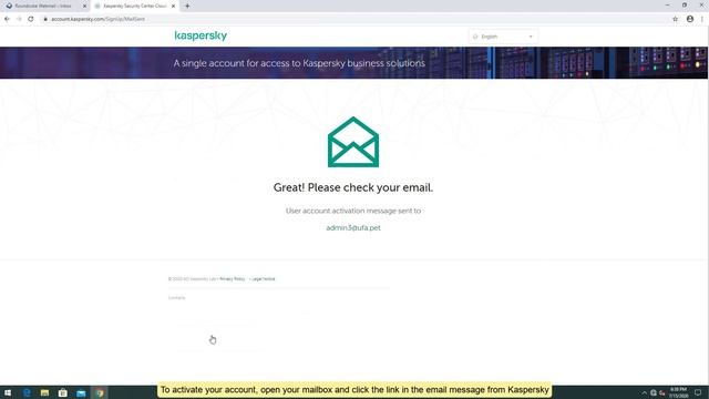 How to create a Kaspersky single account смотреть онлайн