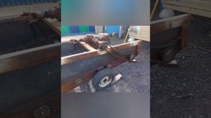 Самодельная транспортерная картофелекопалка