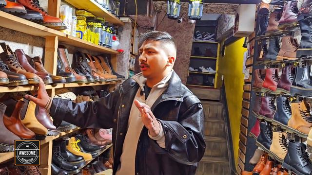Nepal's Huge Collection🧐🔥😱Men's Leather Boots Prices in Nepal|Dr. Martin|Red Wings Boots Price 2024 смотреть онлайн