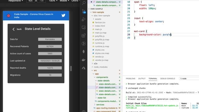 Angular HMR Demo (1 of 2) смотреть онлайн