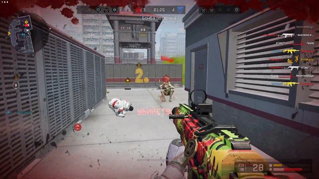 Warface: всего одна победа до 1-й лиги - попадаешь к аутам в рандоме и начинается дичь 23.08.21 смотреть онлайн