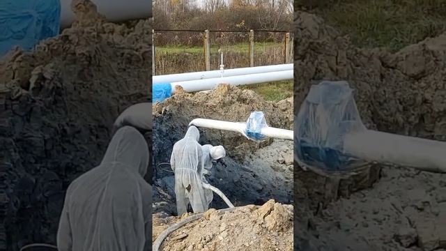 Покраска труб полиуретаном