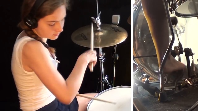 ACDC - Whole Lotta Rosie; Drum Cover by Sina смотреть онлайн