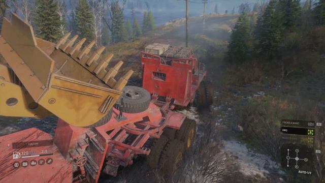 Snowrunner heavy exceptional transport - PS5 4K смотреть онлайн