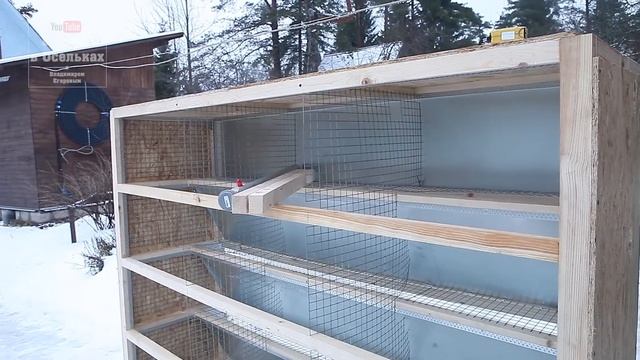 Новая и самая лучшая уличная клетка для кроликов. Кроличья многоэтажка! смотреть онлайн