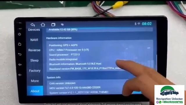 Android Car Multimedia Navigation (Whatsapp/Viber : +8801819199795) смотреть онлайн