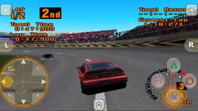 Gran Turismo 1 (PS1) - Honda CRX Gameplay смотреть онлайн