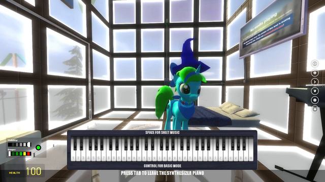 Garry's Mod - Playing Piano(Special Halloween) смотреть онлайн