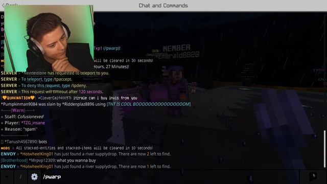 Top 5 Player Warps On My Minecraft SMP Server! (LIVE) смотреть онлайн