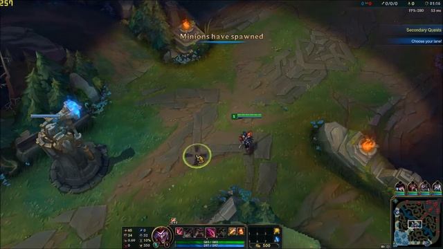 LEAGUE OF LEGENDS FPS TEST 8GB RAM-i3 4170-GTX 750 Ti смотреть онлайн