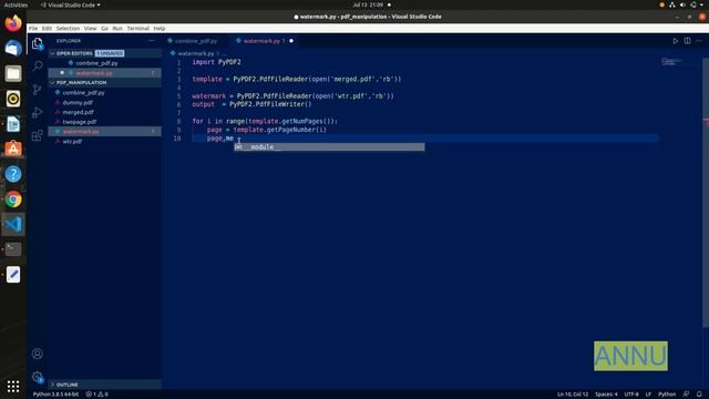 how to make watermark in pdf using python(fun exercise) смотреть онлайн