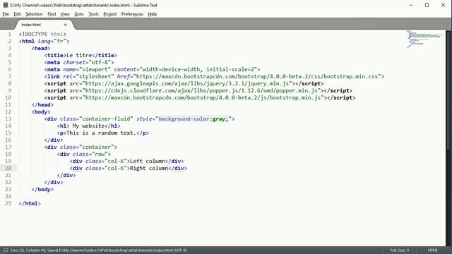 03 - Grid System : Bootstrap 4 (Darija) смотреть онлайн