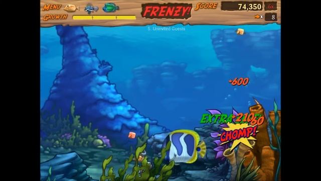 Feeding Frenzy 2 - Part 1 - ANOTHER FISHY GAME! смотреть онлайн
